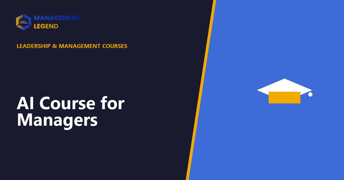 AI Course for Managers | Management Legend