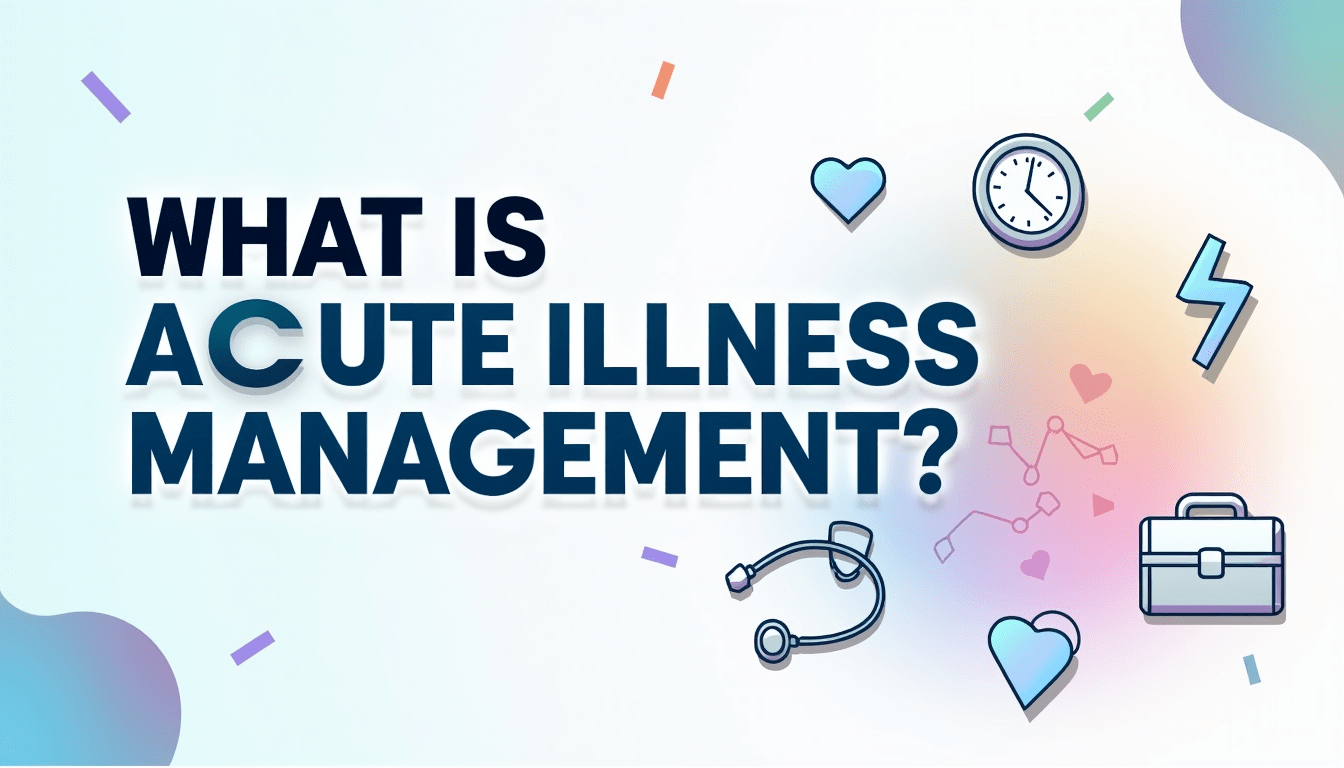 What Is Acute Illness Management?