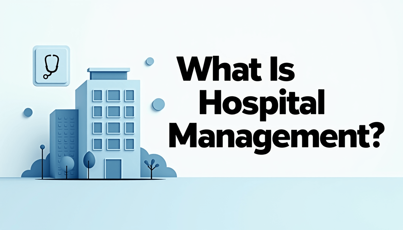 What Is Hospital Management?