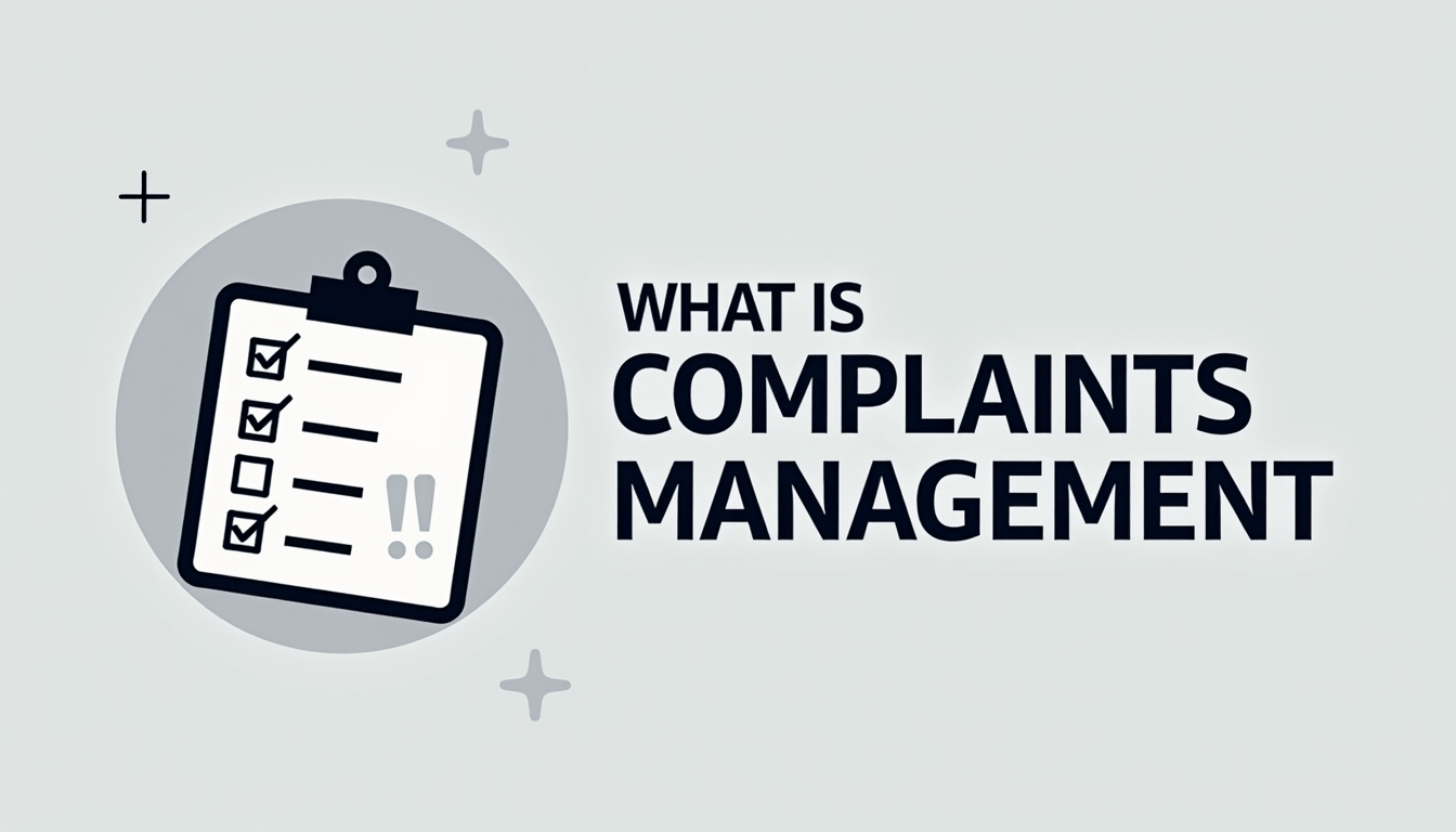 What Is Complaints Management?