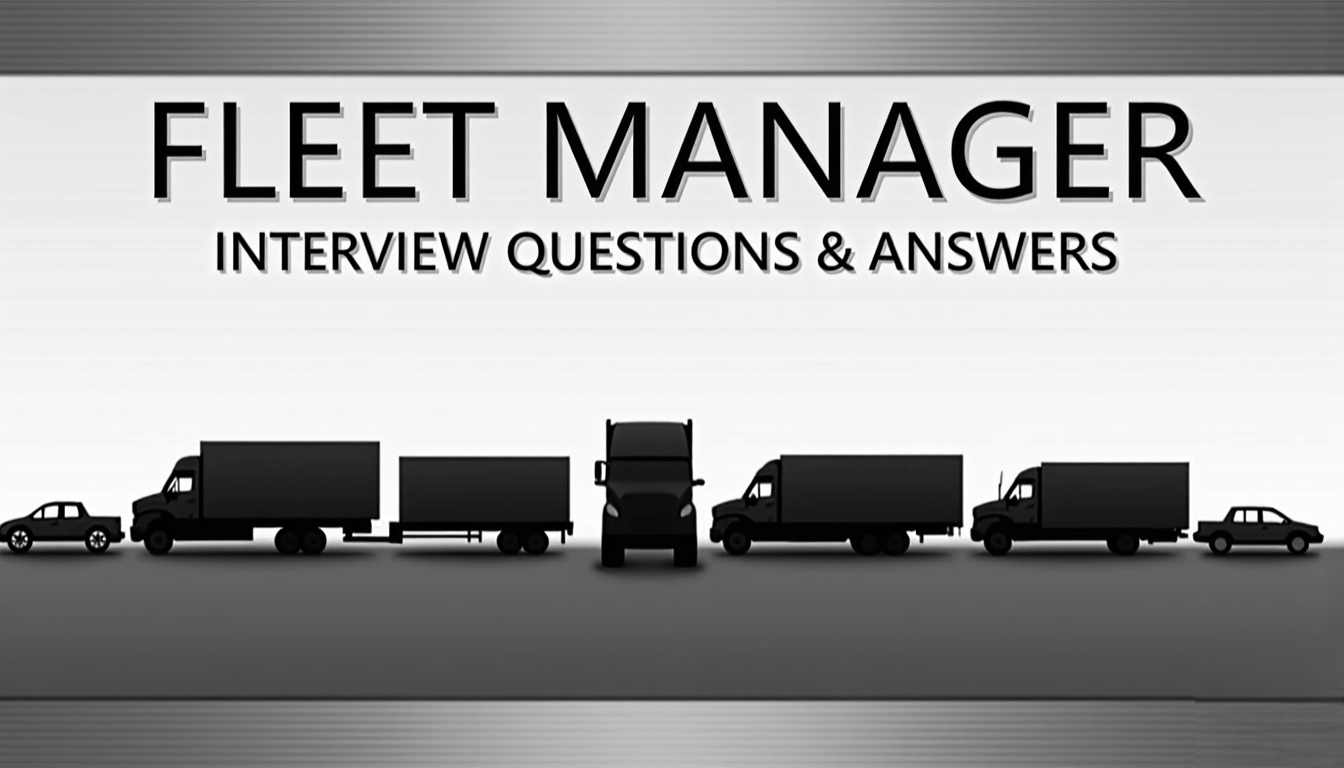 Fleet Manager Interview Questions and Answers