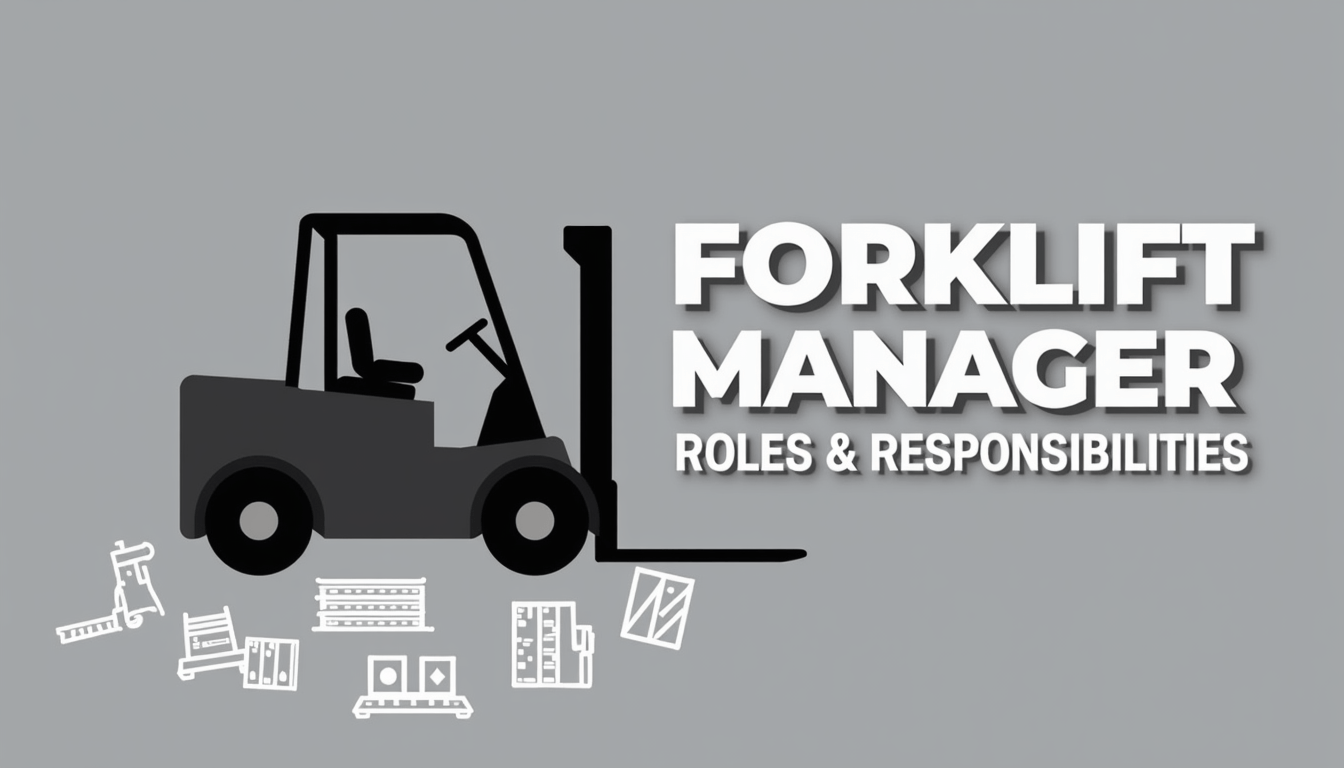 Forklift Manager Roles and Responsibilities