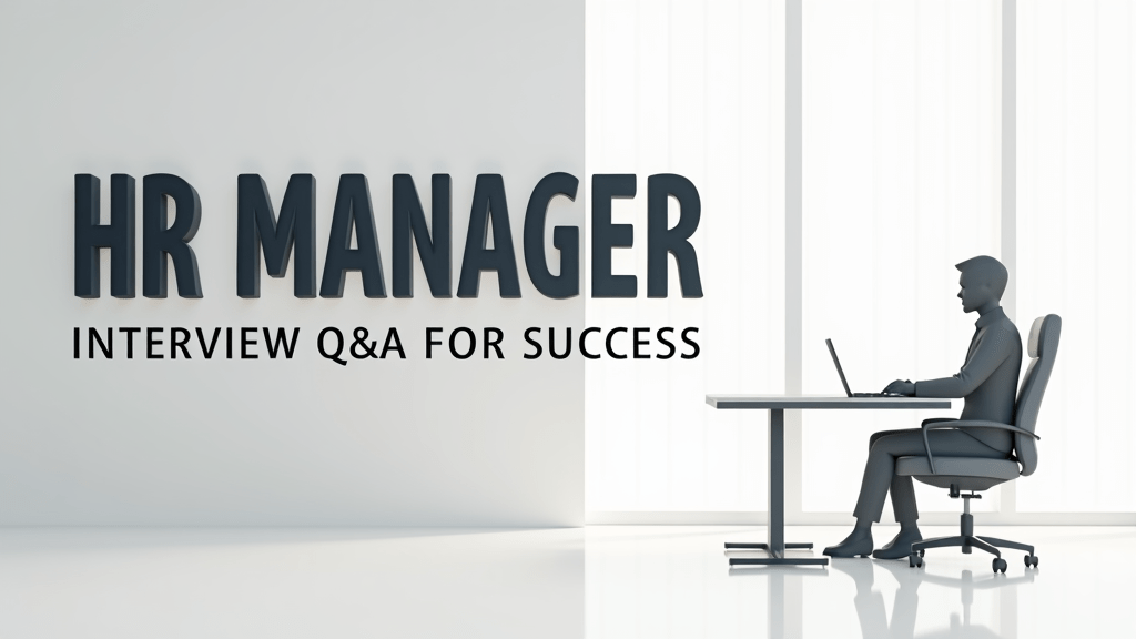 HR Manager Interview Questions and Answers for Success