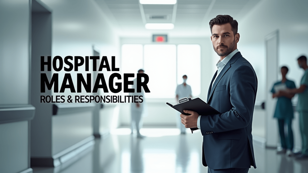 Hospital Manager Roles and Responsibilities