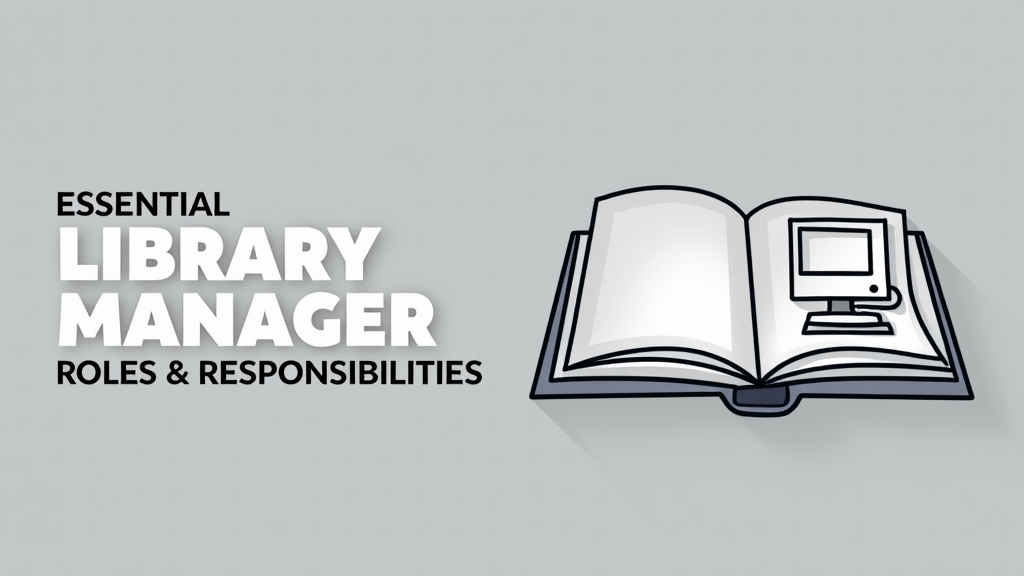 Essential Library Manager Roles and Responsibilities