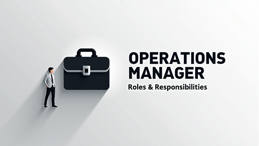 Roles and Responsibilities of Operations Manager