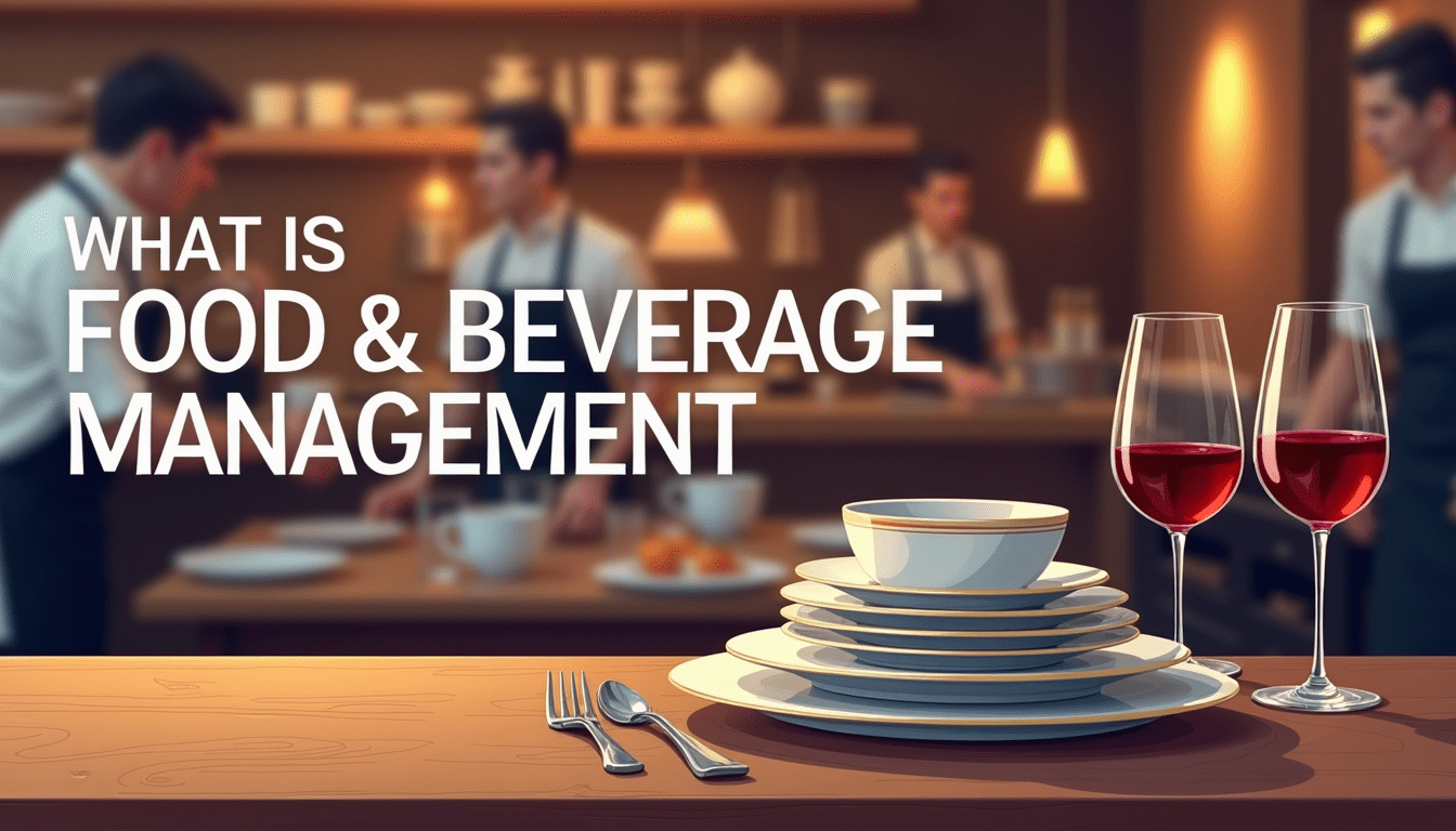 What Is Food and Beverage Management?