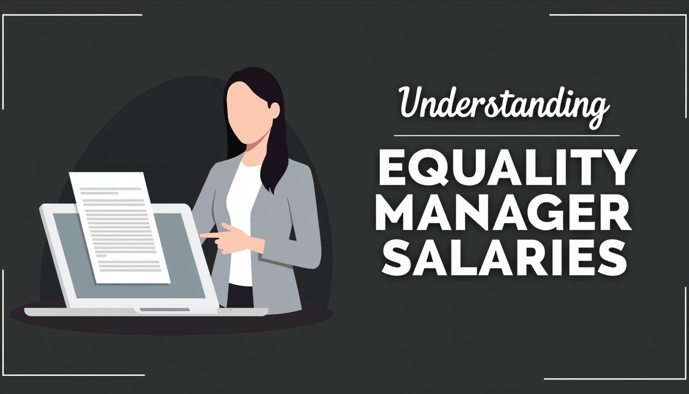 Understanding Equality Manager Salaries
